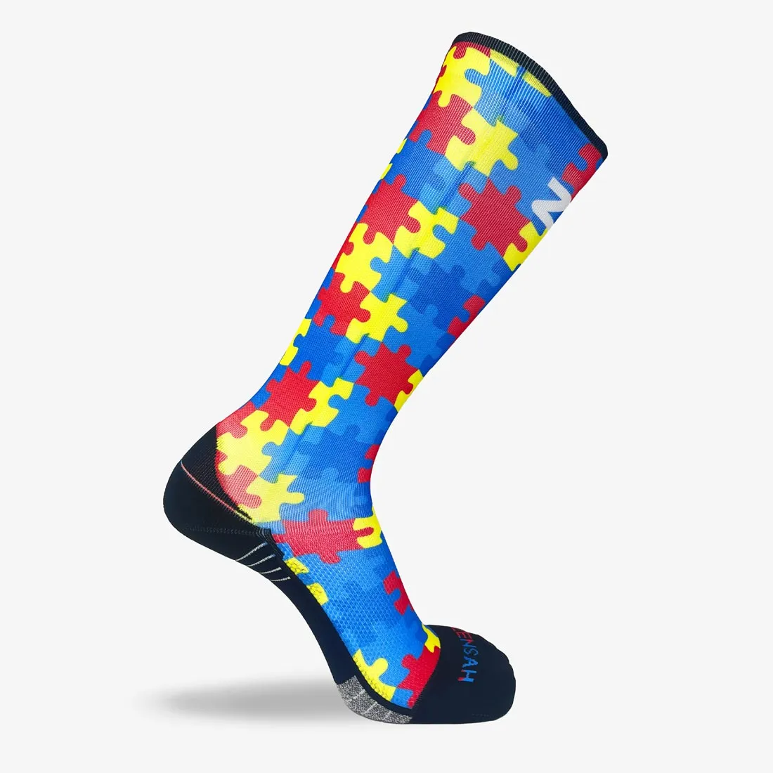 Zensah x Autism Awareness Compression Socks (Knee-High) sold by Zensah product image thumbnail 3