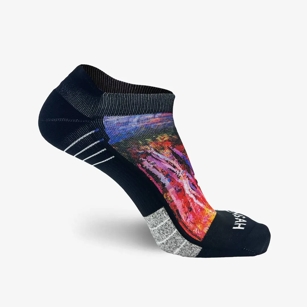 Fall Trees Running Socks (No Show) sold by Zensah product image thumbnail 3