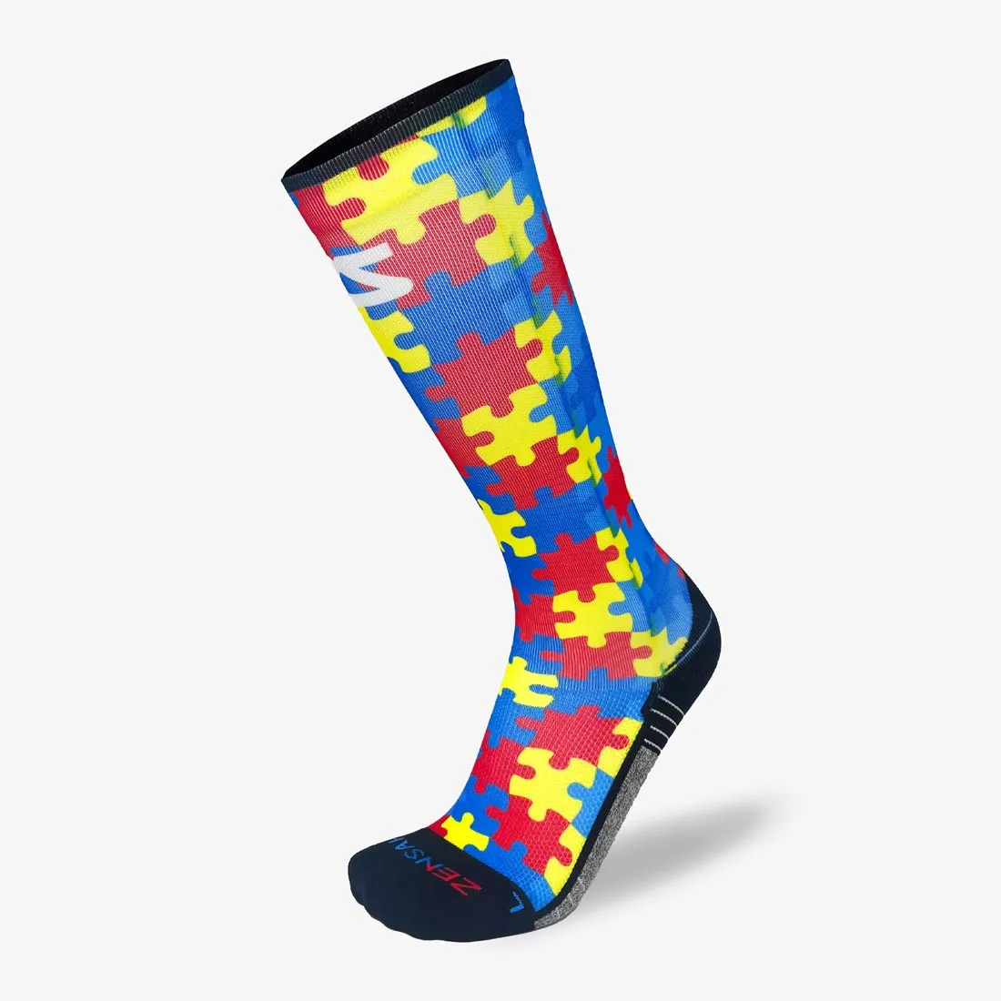 Zensah x Autism Awareness Compression Socks (Knee-High) sold by Zensah product image thumbnail 2