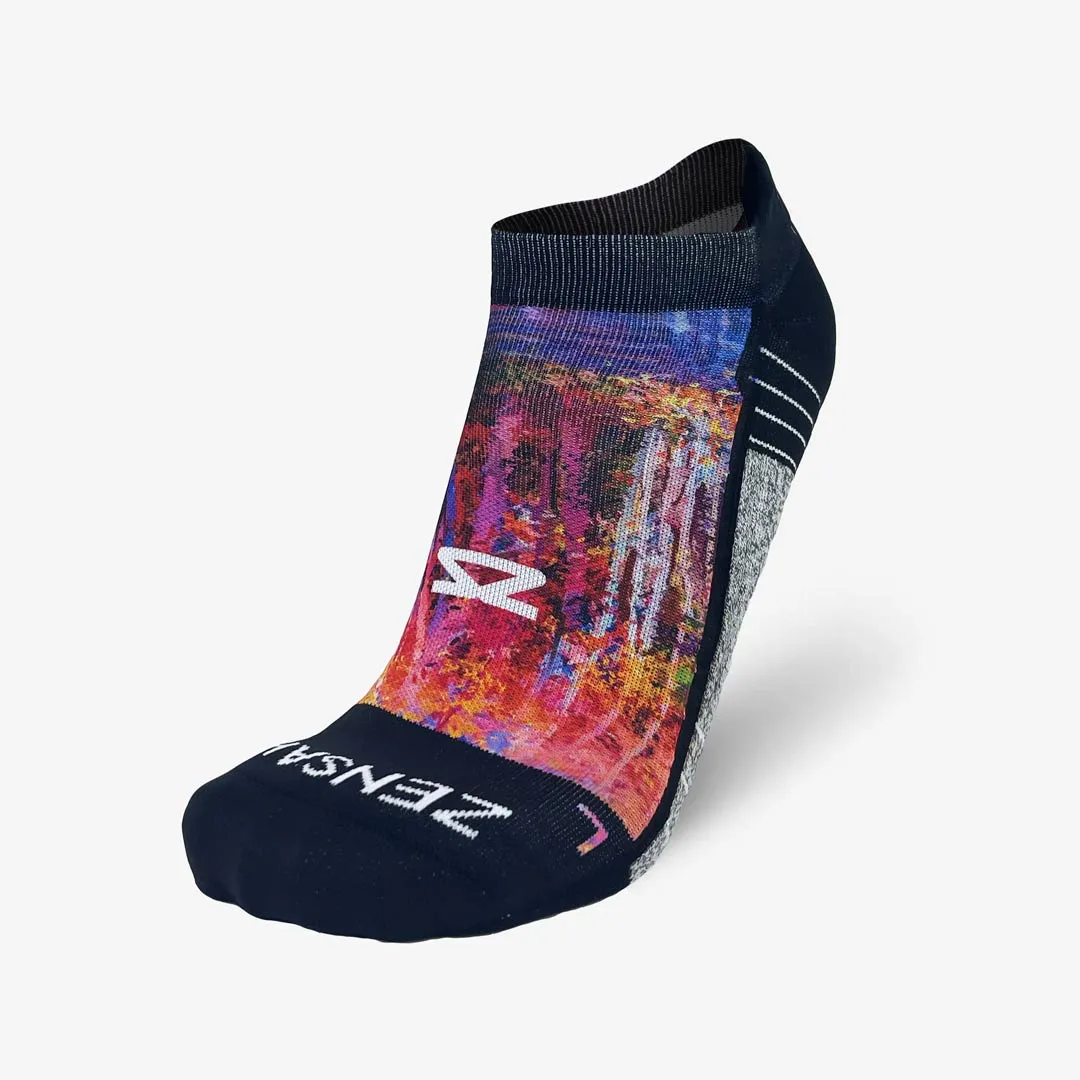 Fall Trees Running Socks (No Show) sold by Zensah product image thumbnail 2