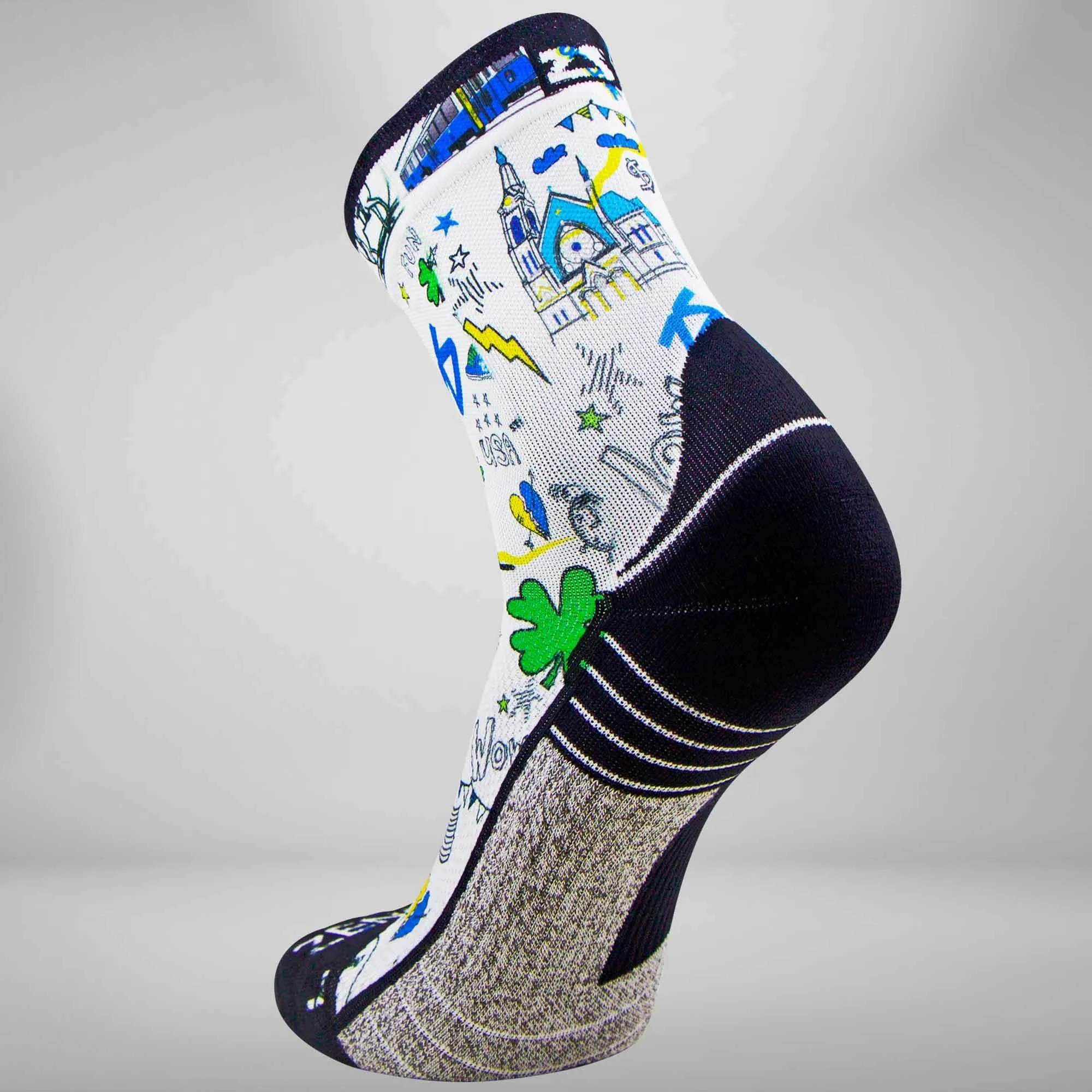 Boston Socks (Mini-Crew) sold by Zensah product image thumbnail 2