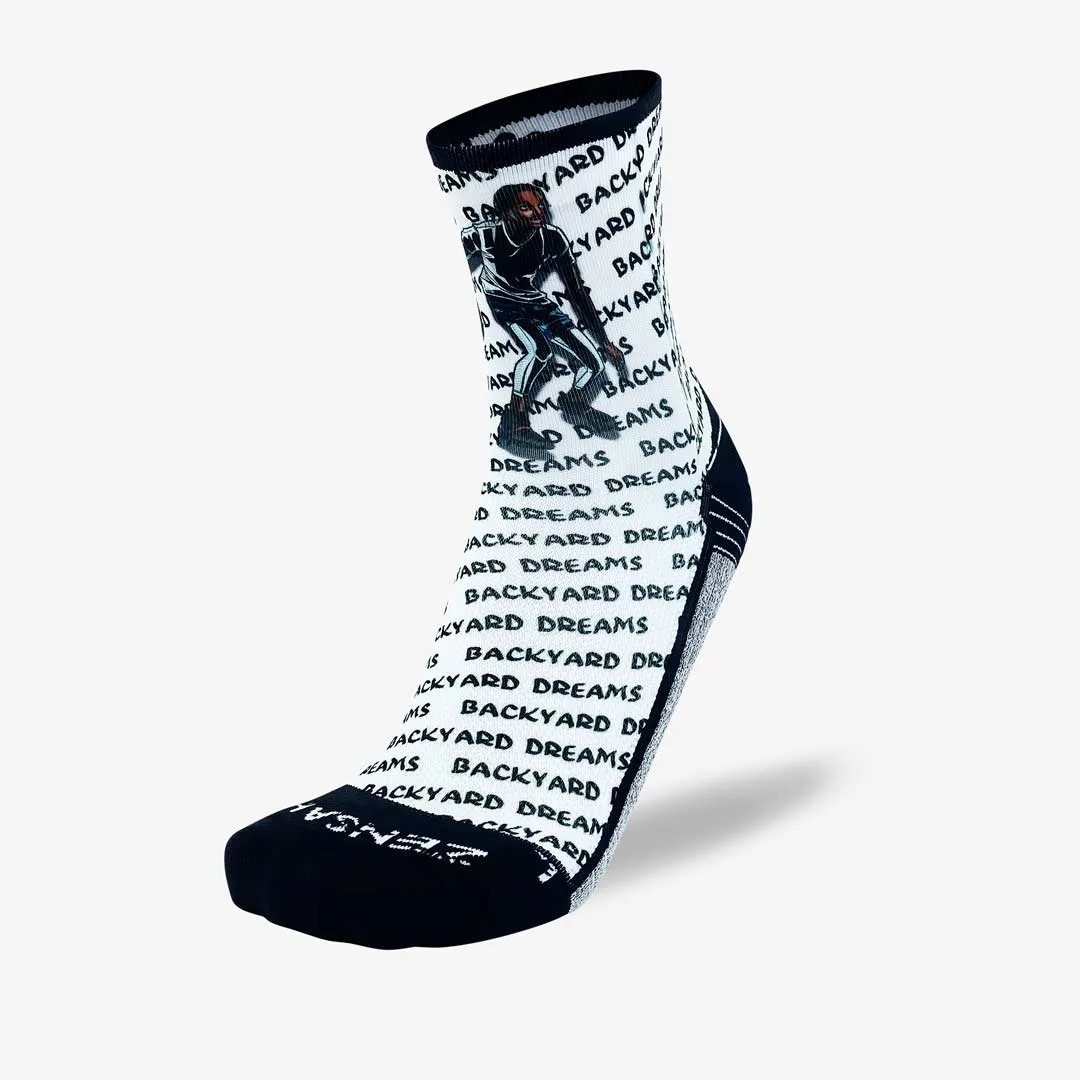 Justin Holiday Backyard Dreams Socks (Mini-Crew) sold by Zensah product image thumbnail 4