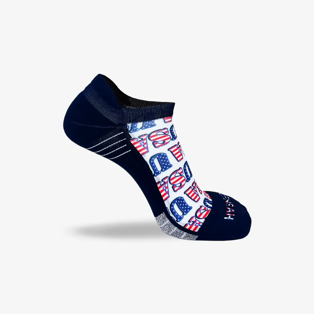 USAs Running Socks (No Show) sold by Zensah product image thumbnail 3