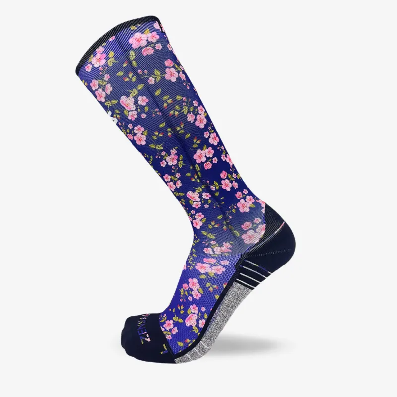 Cherry Blossoms Compression Socks (Knee-High) sold by Zensah