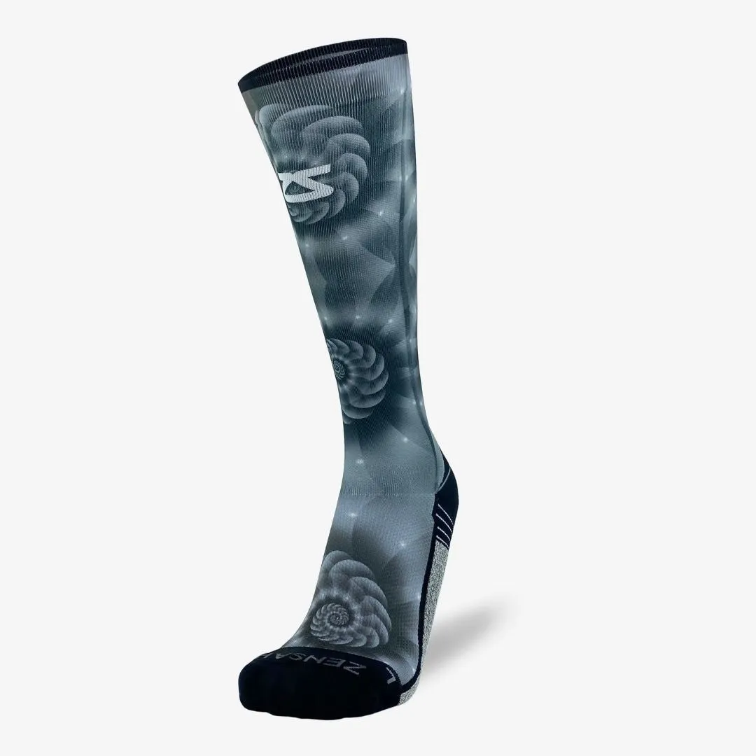 Fibonacci Spiral Compression Socks (Knee-High) sold by Zensah product image thumbnail 2