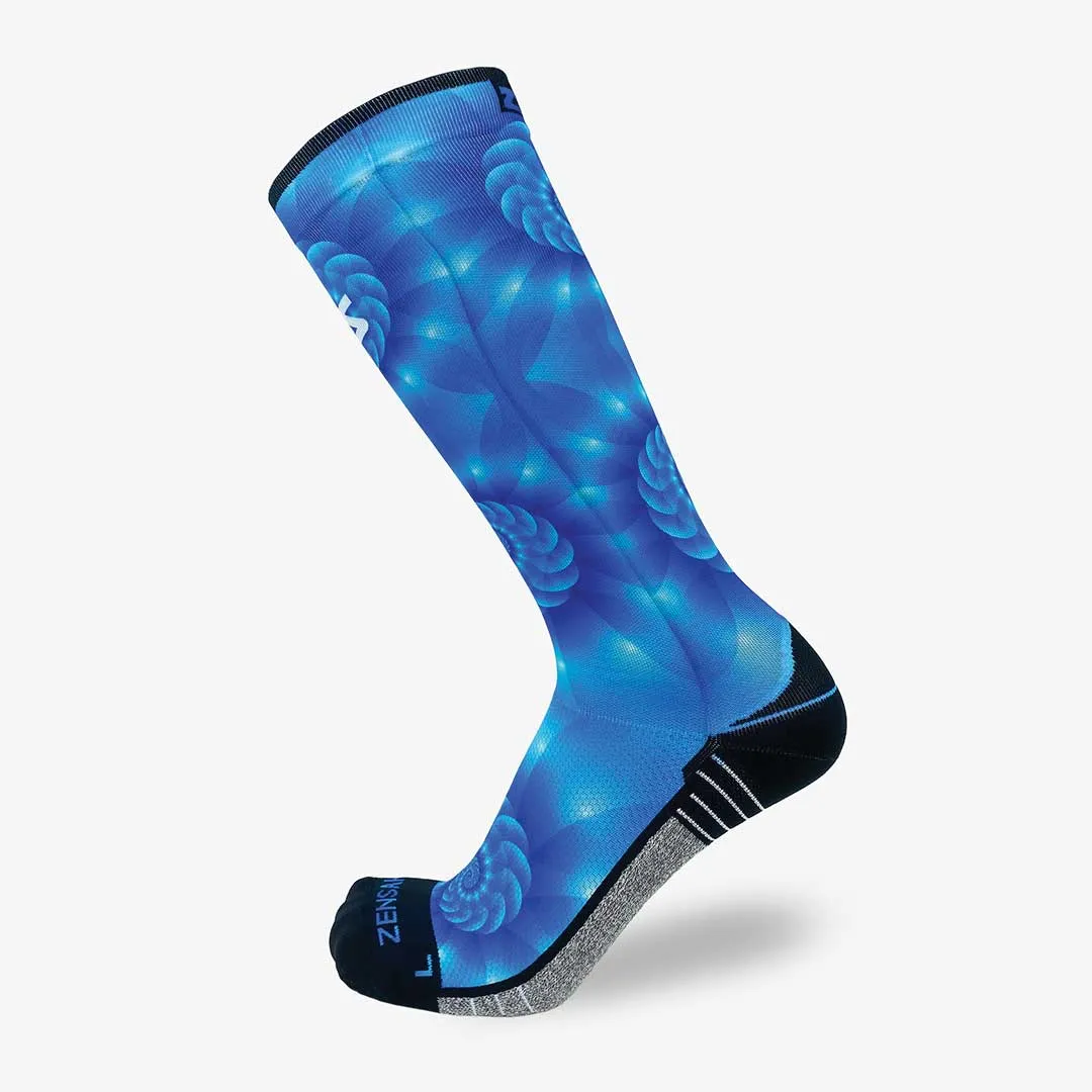 Fibonacci Spiral Compression Socks (Knee-High) sold by Zensah product image thumbnail 4