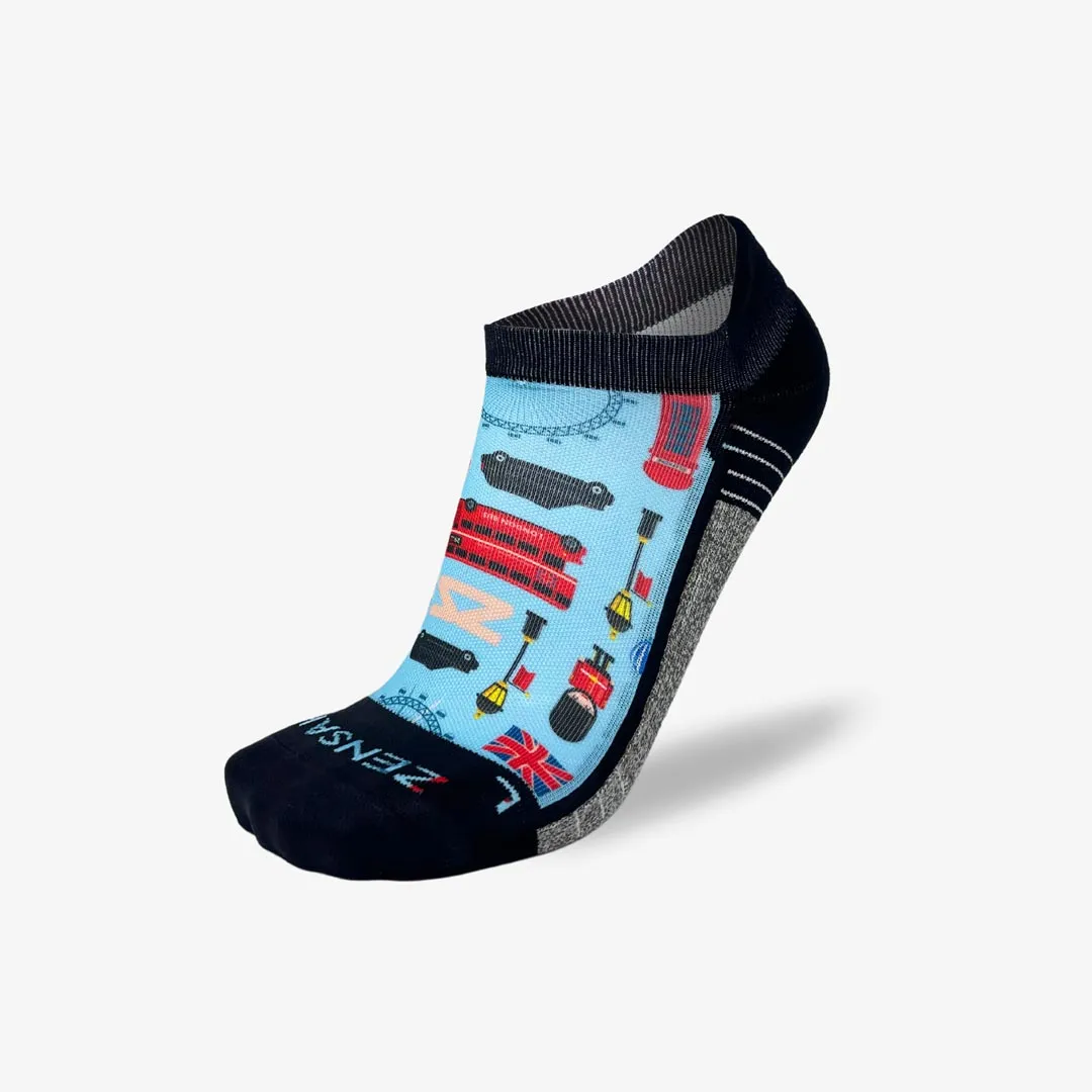 London Doodle Running Socks (No Show) sold by Zensah product image thumbnail 2