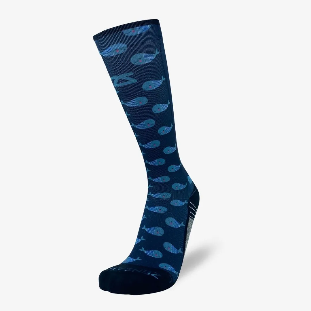 Whales Compression Socks (Knee-High) sold by Zensah product image thumbnail 2