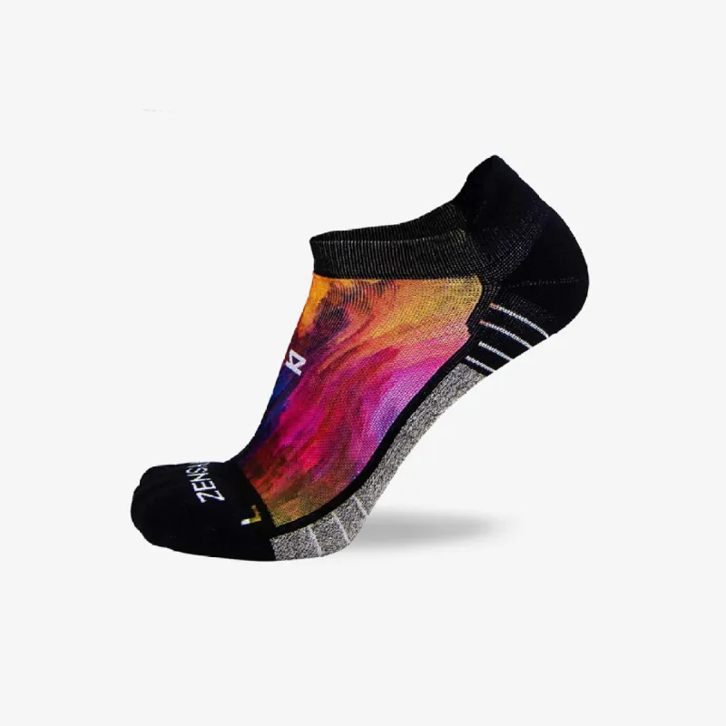 Color Explosion Socks (No Show) sold by Zensah