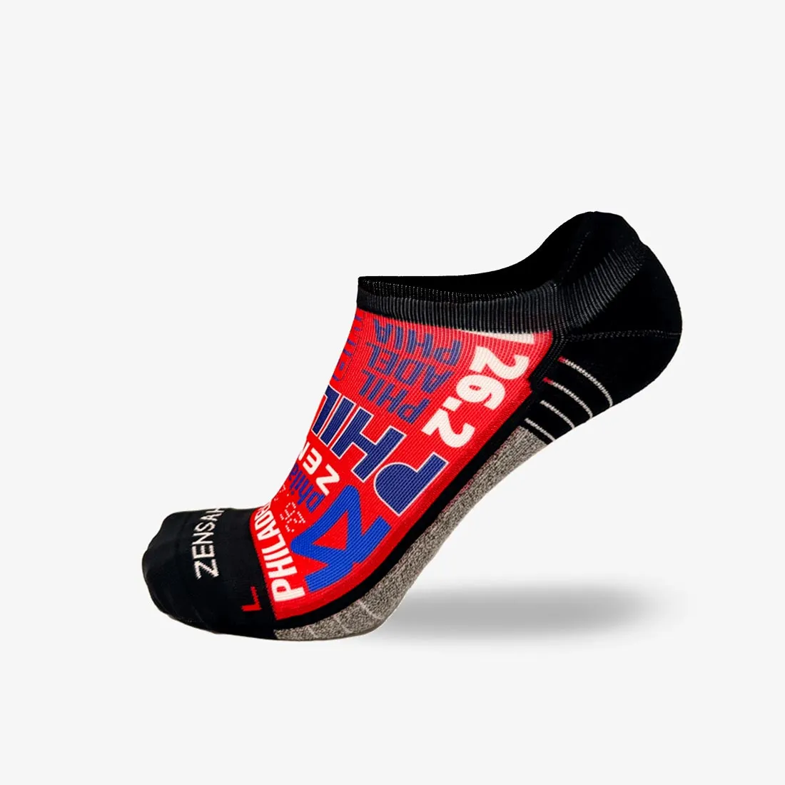 Busy Philadelphia Running Socks (No Show) sold by Zensah