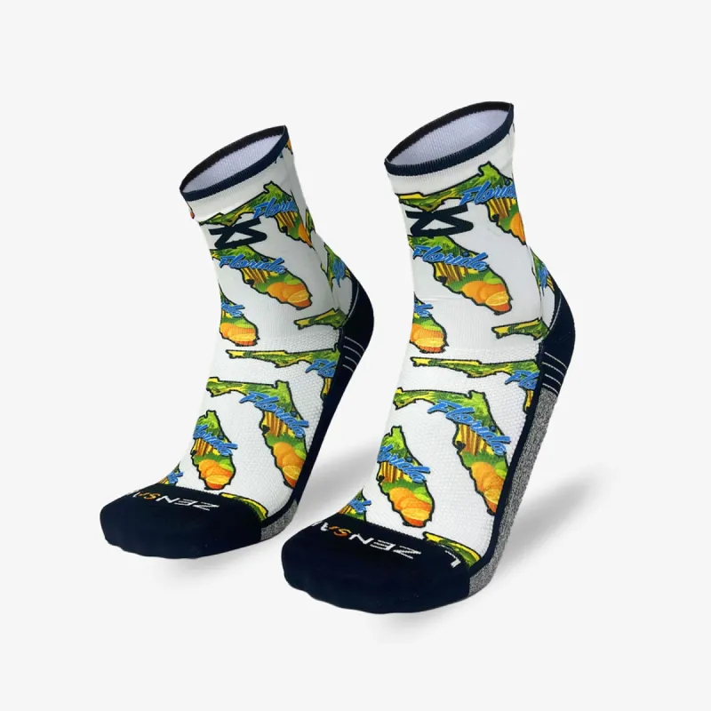 Florida State Running Socks (Mini-Crew) sold by Zensah