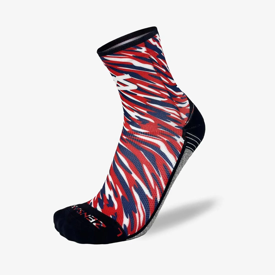 USA Camo Running Socks (Mini-Crew) sold by Zensah product image thumbnail 2