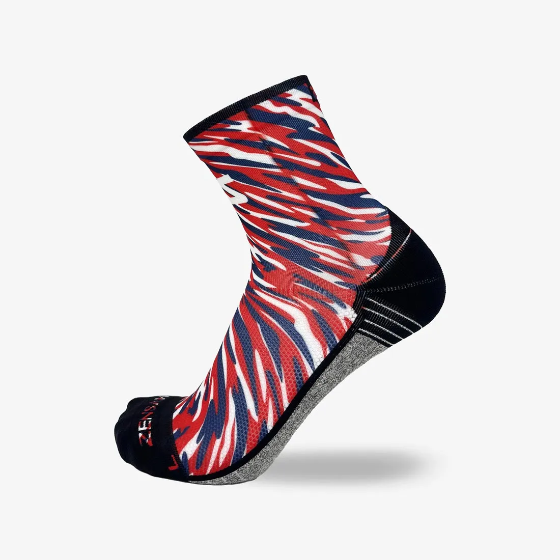 USA Camo Running Socks (Mini-Crew) sold by Zensah