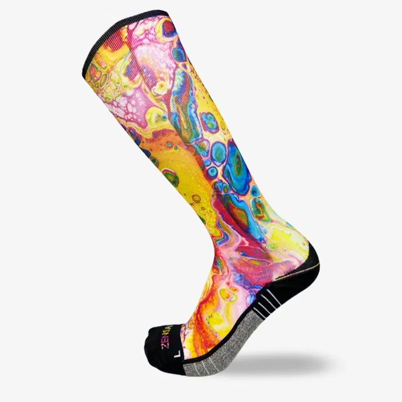 Abstract Art Compression Socks (Knee-High) sold by Zensah