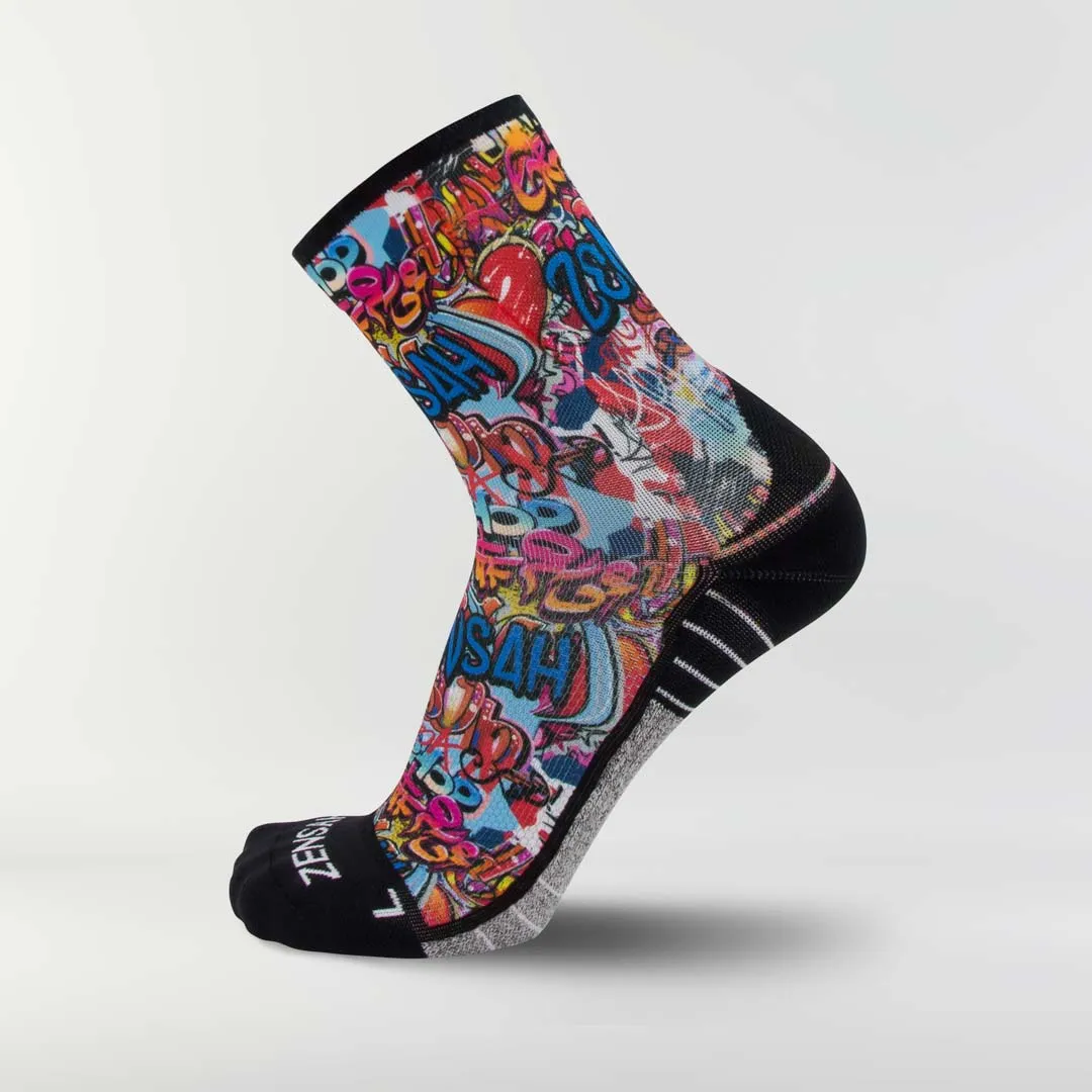 Street Art Socks (Mini-Crew) sold by Zensah product image thumbnail 2