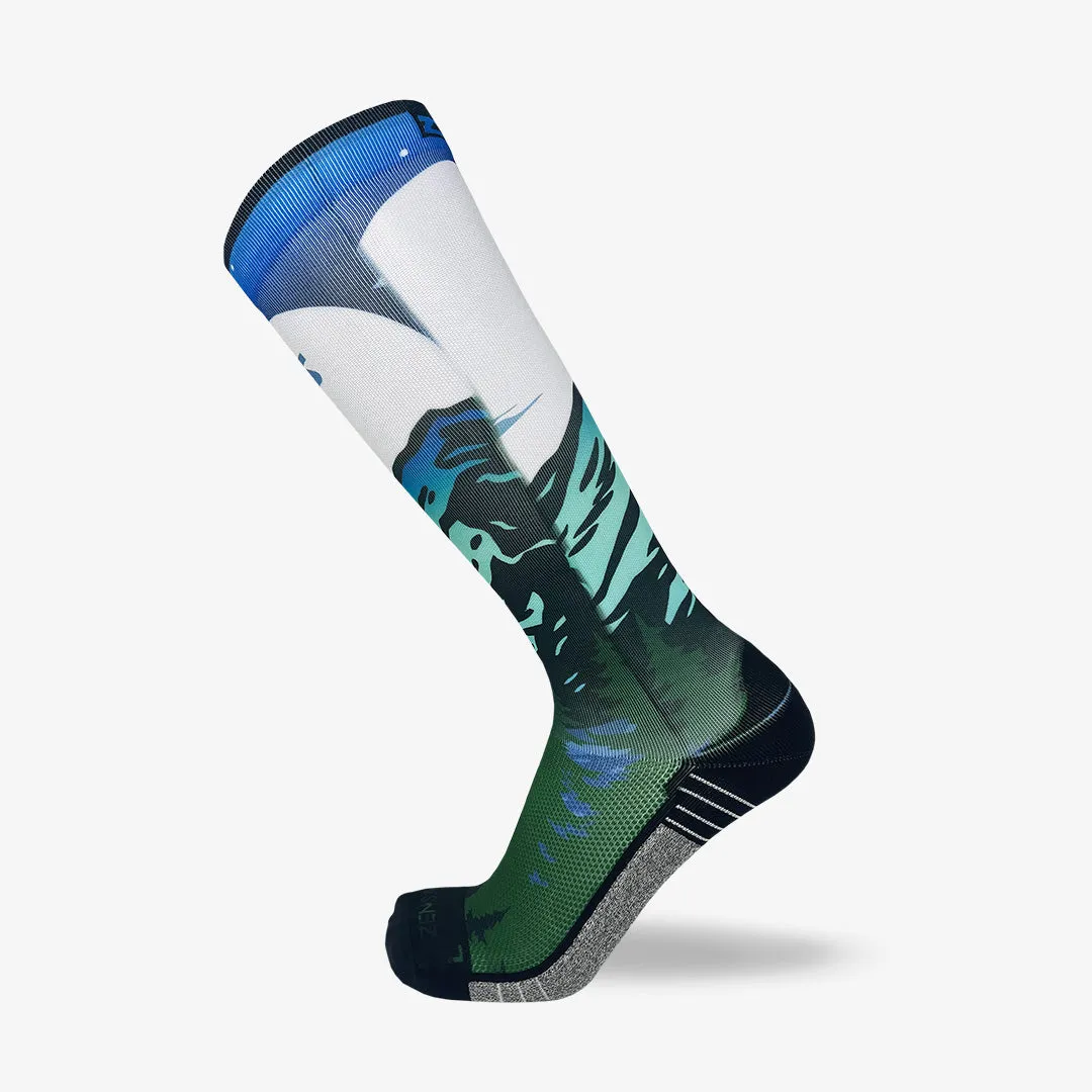 Mountain Panorama Compression Socks (Knee-High) sold by Zensah product image thumbnail 2