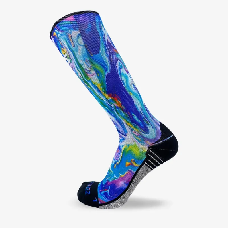 Fluid Art Compression Socks (Knee-High) sold by Zensah