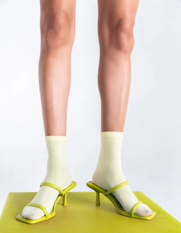 BIO POP SOCKS ⦁ CITRON sold by Les Belles