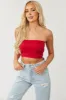 Cherry Solid Stretchy Knit Bandeau sold by Lime Lush