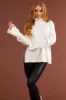 Ivory Buttery Soft Turtleneck Sweater sold by Lime Lush