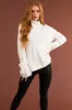 Ivory Buttery Soft Turtleneck Sweater sold by Lime Lush