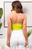 Lime Halter Neck Ruched Side Top sold by Lime Lush