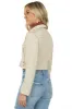 Camel Faux Suede Zip Up Cropped Moto Jacket sold by Lime Lush