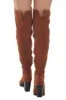 Spice Suede Over the Knee Block Heel Boots sold by Lime Lush