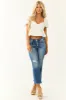 White Poplin Short Puff Sleeve Top sold by Lime Lush