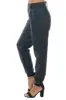 KanCan Black Faux Leather High Rise Cargo Joggers sold by Lime Lush