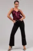 Sneak Peek Black High Rise Cropped Jeans sold by Lime Lush