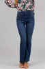 Rewash Medium Wash High Rise Fit and Flare Jeans sold by Lime Lush