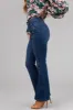 Rewash Medium Wash High Rise Fit and Flare Jeans sold by Lime Lush