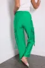 Kelly Green Faux Linen Wide Leg Cargo Pants sold by Lime Lush