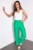 Kelly Green Faux Linen Wide Leg Cargo Pants sold by Lime Lush