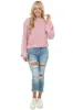 Dusty Rose Textured Bubble Sleeve Knit Sweater sold by Lime Lush