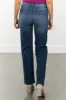 Sneak Peek Medium Vintage Wash High Waisted Straight Jeans sold by Lime Lush