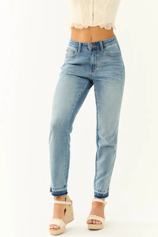 Judy Blue Medium Wash Straight Leg Jeans made by Judy Blue
