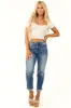 Cream Sweetheart Neck Ribbed Knit Crop Top sold by Lime Lush