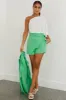 Off White One Shoulder Dolman Sleeve Soft Knit Top sold by Lime Lush