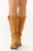 Copper Embroidered Western Style Boots sold by Lime Lush