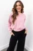 She+Sky Dusty Blush Seam Detail Pullover Top sold by Lime Lush