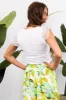 White Ruffle Tulle Cap Sleeve Bodysuit sold by Lime Lush