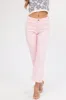 Risen Cherry Blossom Straight Leg Ankle Jeans sold by Lime Lush