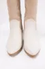 Coconut and Latte Colorblock Western Boots sold by Lime Lush