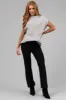 Heather Grey Mock Neck Stretchy Knit Sweater Vest sold by Lime Lush