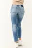 Sneak Peek Medium Wash Straight Leg Jeans sold by Lime Lush
