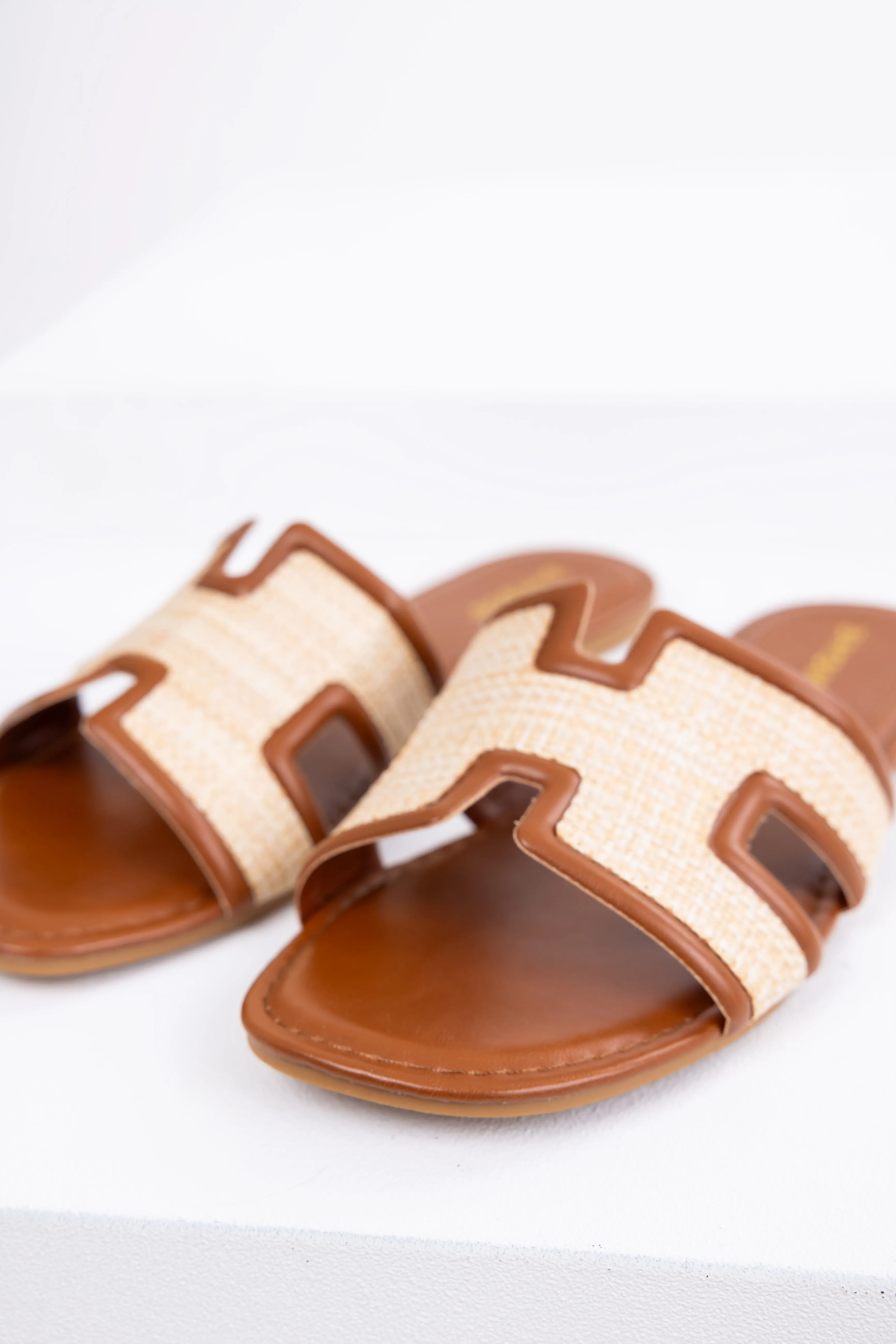 Spice Cut Out Woven Strap Open Toe Flat Sandals sold by Lime Lush product image thumbnail 3