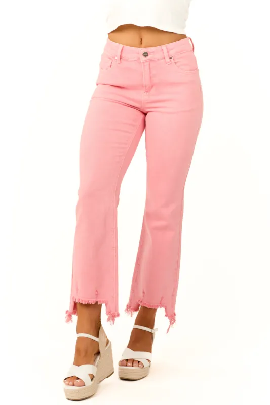 Risen Punch High Rise Straight Leg Jeans sold by Lime Lush