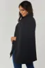 Black Double Button Cape Blazer sold by Lime Lush